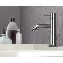 Смеситель для раковины Remer X Style X10 с донным клапаном, хром