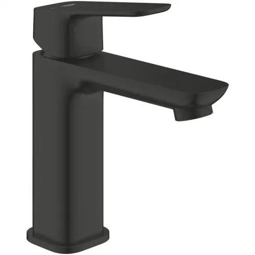 Смеситель для раковины Grohe Cubeo 1017572430 CoolStart, с донным клапаном, черный матовый