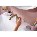Смеситель для раковины Hansgrohe Tecturis S 73320140 CoolStart, с донным клапаном, бронза