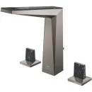 Смеситель для раковины Grohe Allure Brilliant 20669AL0 с донным клапаном, темный графит матовый