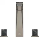 Смеситель для раковины Grohe Allure Brilliant 20669AL0 с донным клапаном, темный графит матовый