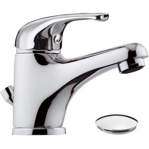 Смеситель для раковины Remer Serie 35 F10SO с донным клапаном, хром