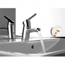 Смеситель для раковины Roca Victoria 5A3N25C0M с донным клапаном, хром