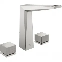 Смеситель для раковины Grohe Allure Brilliant 20670DC0 с донным клапаном, суперсталь