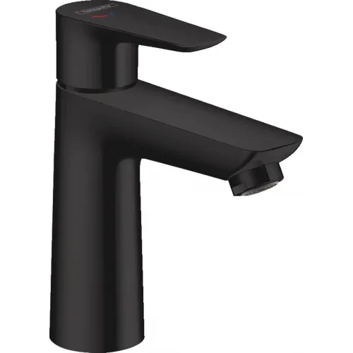 Смеситель для раковины Hansgrohe Talis E 71714670 CoolStart, без донного клапана, черный матовый
