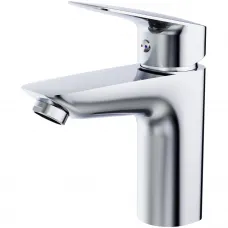 Смеситель для раковины без донного клапана BelBagno Due DUE-LVM-CRM-W0