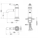 Смеситель для раковины Timo Arisa 5361/00F