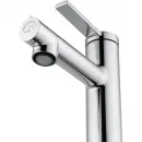 Смеситель для раковины Wonzon & Woghand WW-H1017-CR с функцией полоскания, хром