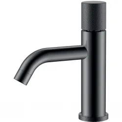 Смеситель для раковины Boheme Stick Spirale 121-SGM.4 графит глянец