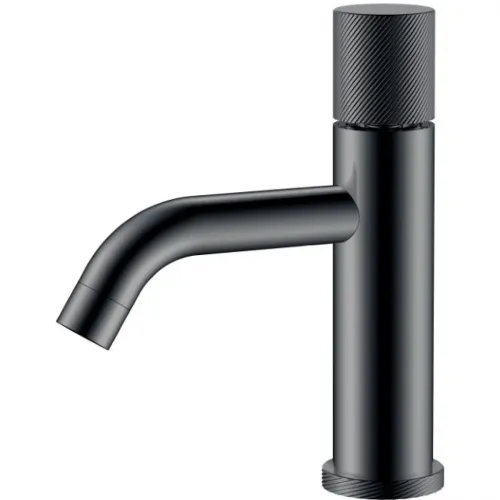 Смеситель для раковины Boheme Stick Spirale 121-SGM.4 графит глянец