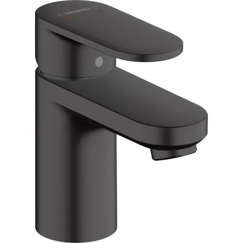 Смеситель для раковины Hansgrohe Vernis Blend 71550670 с донным клапаном, черный матовый