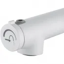 Смеситель для раковины Wonzon & Woghand WW-H1017-MW с функцией полоскания, белый матовый