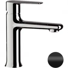 Смеситель для раковины Remer Vanity V12NO без донного клапана, черный матовый