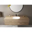 Смеситель для раковины Hansgrohe Vernis Blend 71551670 с донным клапаном, черный матовый