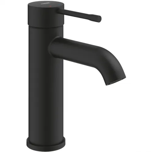 Смеситель для раковины Grohe Essence 24172KF1 без донного клапана, черный матовый