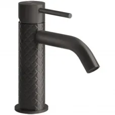 Смеситель для раковины Gessi Gessi316 54102#707 без донного клапана, черный хром матовый