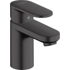 Смеситель для раковины Hansgrohe Vernis Blend 71558670 без донного клапана, черный матовый