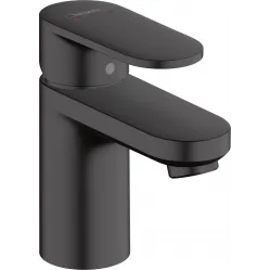 Смеситель для раковины Hansgrohe Vernis Blend 71558670 без донного клапана, черный матовый