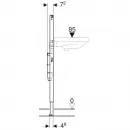 Монтажный элемент для умывальника, H112, Geberit Duofix 111.556.00.1