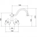 Смеситель для раковины Migliore Provance ML.PRO-8834.CR