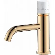 Смеситель для раковины Boheme Stick Mramor 121-G-MR-W