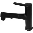 Смеситель для раковины BelBagno BB-LVMD-NERO-W0 без донного клапана, черный матовый