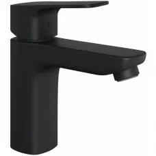 Смеситель для раковины Paini Viva Style P4YO205 без донного клапана, черный матовый