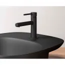 Смеситель для раковины VitrA Origin A4255636 без донного клапана, черный матовый