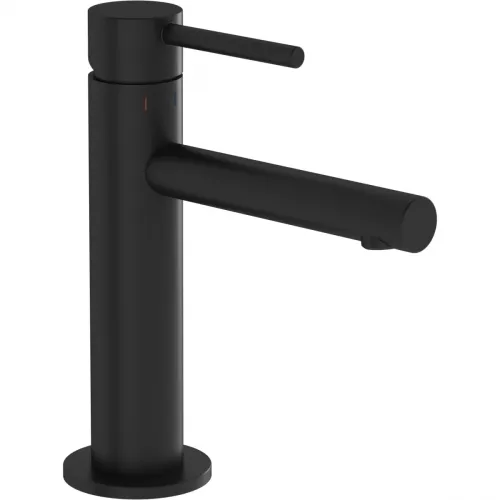 Смеситель для раковины VitrA Origin A4255636 без донного клапана, черный матовый