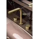 Смеситель для раковины Boheme Stick Touch 152-MG.2 золотой матовый