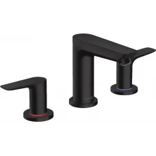 Смеситель для раковины Hansgrohe Talis E 71733670 с донным клапаном, черный матовый
