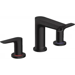 Смеситель для раковины Hansgrohe Talis E 71733670 с донным клапаном, черный матовый