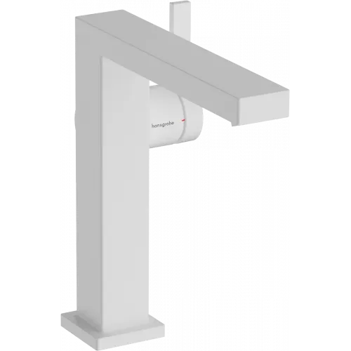 Смеситель для раковины Hansgrohe Tecturis E 73040700 CoolStart, с донным клапаном, белый матовый