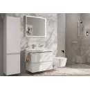 Смеситель для раковины Hansgrohe Tecturis E 73040700 CoolStart, с донным клапаном, белый матовый