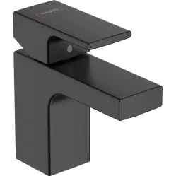 Смеситель для раковины Hansgrohe Vernis Shape 71567670 без донного клапана, черный матовый