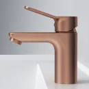 Смеситель для раковины Am.Pm X-Joy F85A02144 без донного клапана, розовое золото матовый