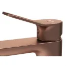 Смеситель для раковины Am.Pm X-Joy F85A02144 без донного клапана, розовое золото матовый