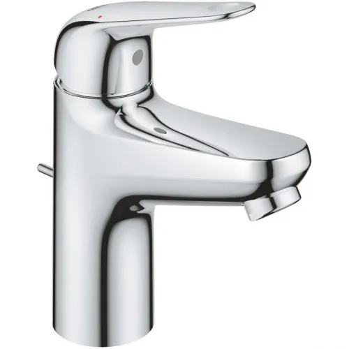 Смеситель для раковины Grohe Euroeco 23262001 с донным клапаном, хром