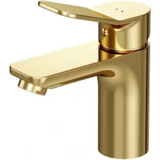 Смеситель для раковины Am.Pm X-Joy F85A02199 без донного клапана, золотой
