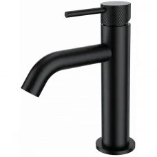 Смеситель для раковины Wonzon & Woghand WW-H1061-MB черный матовый