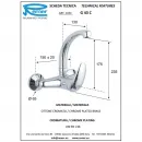 Смеситель для кухни Remer Giga G43C