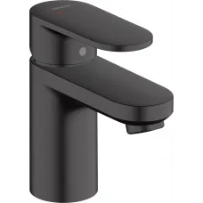 Смеситель для раковины Hansgrohe Vernis Blend 71584670 CoolStart, с донным клапаном, черный матовый