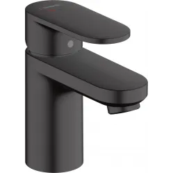 Смеситель для раковины Hansgrohe Vernis Blend 71584670 CoolStart, с донным клапаном, черный матовый