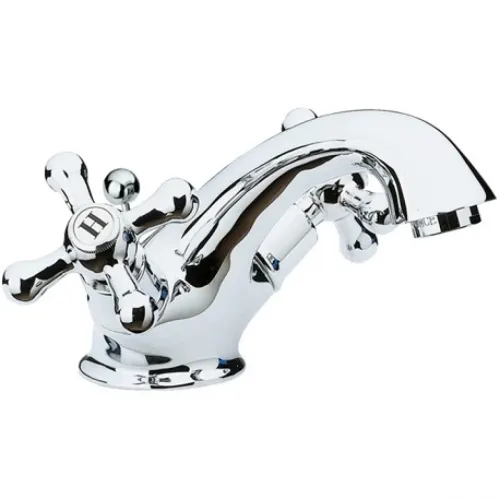 Смеситель для раковины Remer Liberty 13LI с донным клапаном, хром