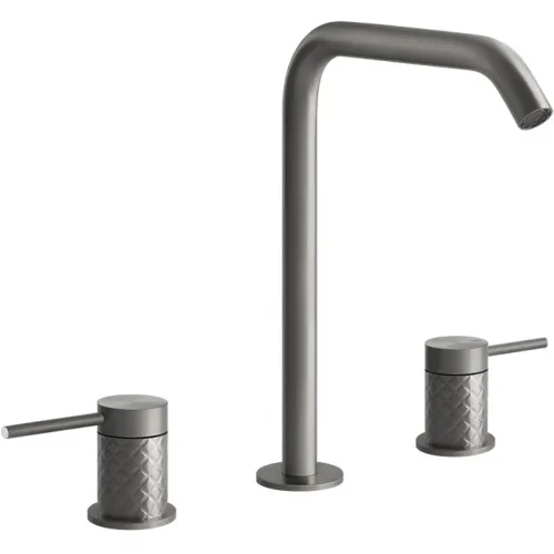 Смеситель для раковины Gessi Gessi316 54111#239 без донного клапана, нержавеющая сталь
