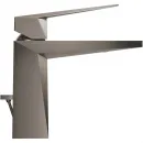 Смеситель для раковины Grohe Allure Brilliant 24341AL0 с донным клапаном, темный графит матовый