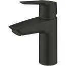 Смеситель для раковины Grohe Start 235512432 CoolStart, с донным клапаном, черный матовый