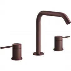 Смеситель для раковины Gessi Gessi316 54012#708 без донного клапана, медь матовая