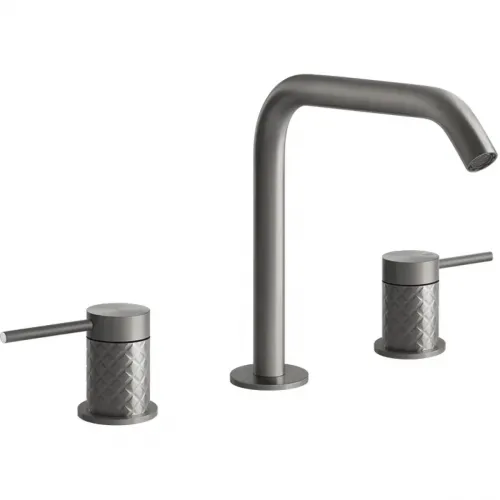 Смеситель для раковины Gessi Gessi316 54112#239 без донного клапана, нержавеющая сталь