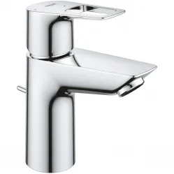 Смеситель для раковины Grohe BauLoop New 22054001 CoolStart, с донным клапаном, хром